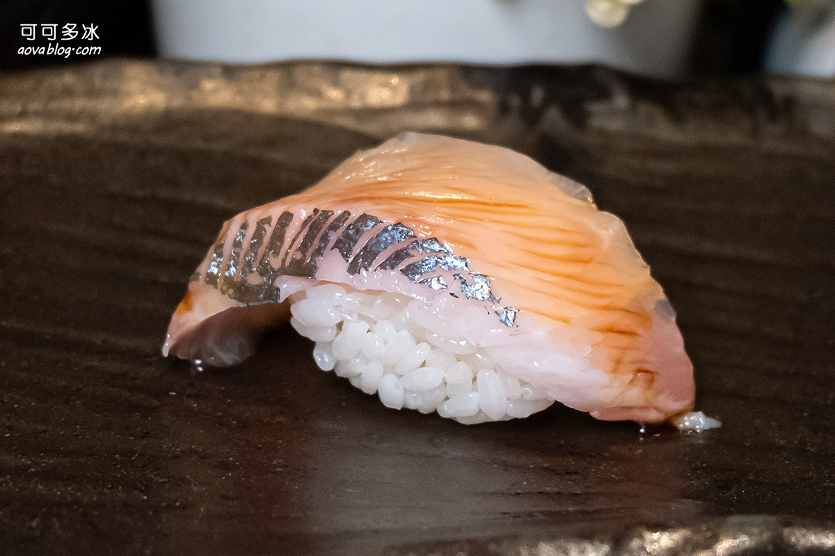 觀醬手壽司無菜單料理真鯛
