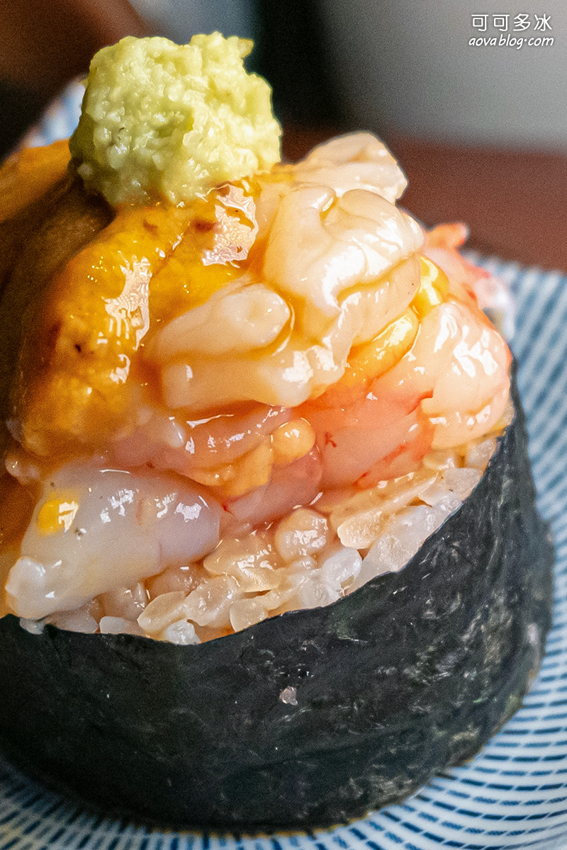 觀醬手壽司無菜單料理海膽甜蝦軍艦